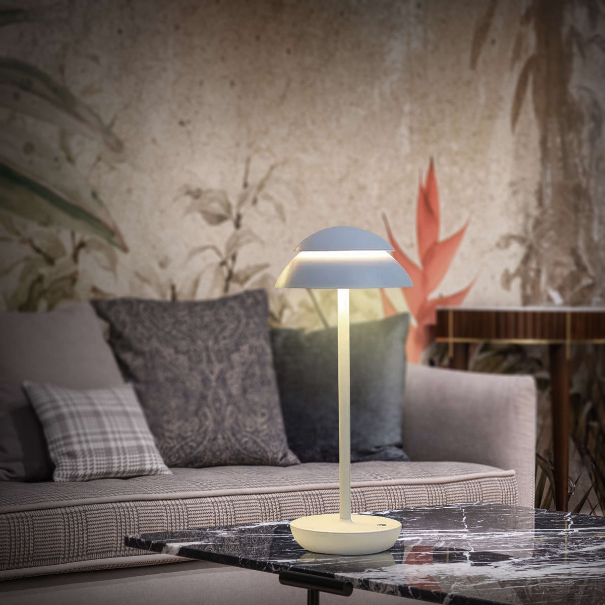 Table Lamp with Touch Control and LED Light