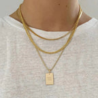 Positive Affirmation Engraved Necklaces
