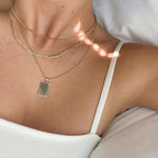 Positive Affirmation Engraved Necklaces