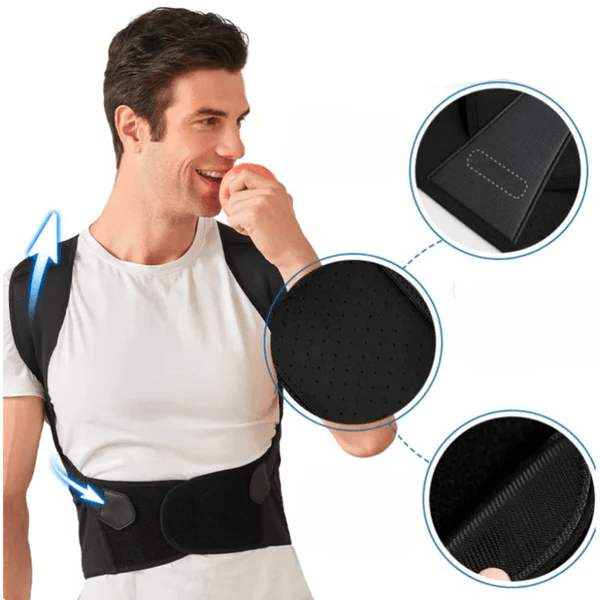 PostureFlex – Adjustable Posture Corrector for Back & Shoulders