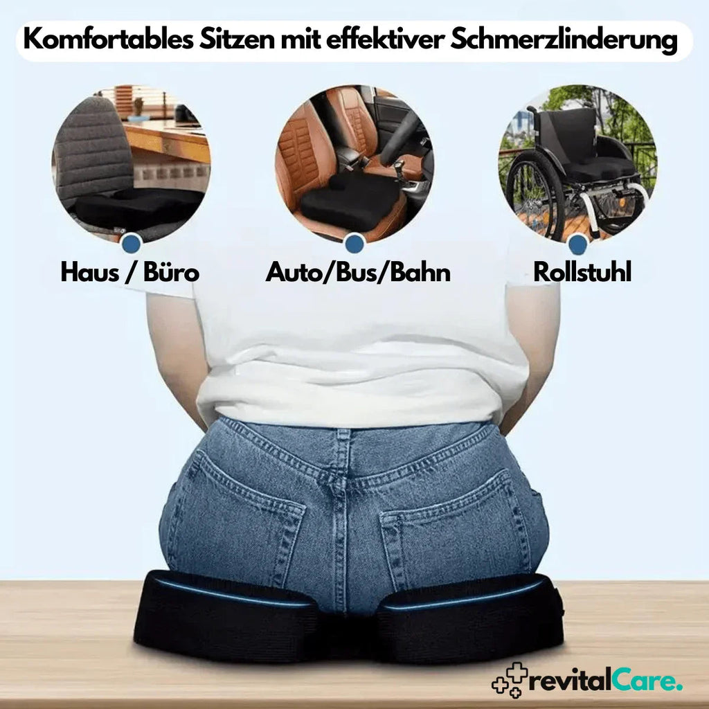 PosturePlus Orthopaedic 4D Seat Cushion