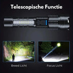 PowerBeam Military Torch with 5000 Lumens