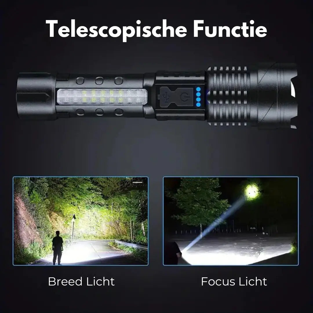 PowerBeam Military Torch with 5000 Lumens