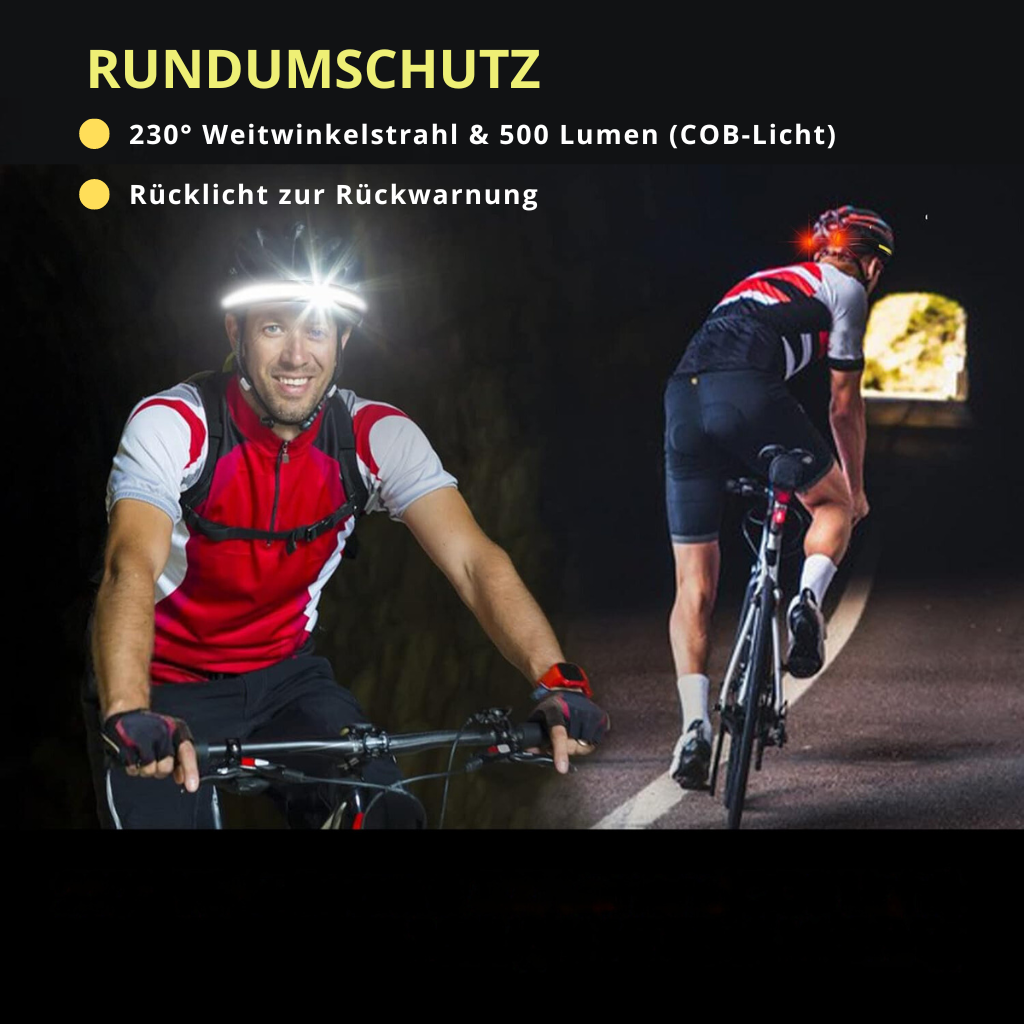 Powerful Headlamp with Wide-Beam LED - BrightBeam