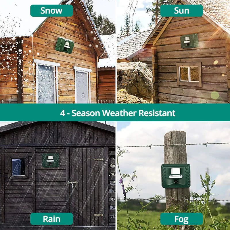 Ultrasonic Animal Repeller | Motion-Activated, Eco-Friendly & Safe for Gardens and Yards