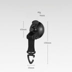 Robust Vacuum Suction Cup with Hook