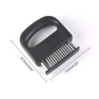 Meat Tenderizer with 48 Stainless Steel Blades – Easy & Safe Use