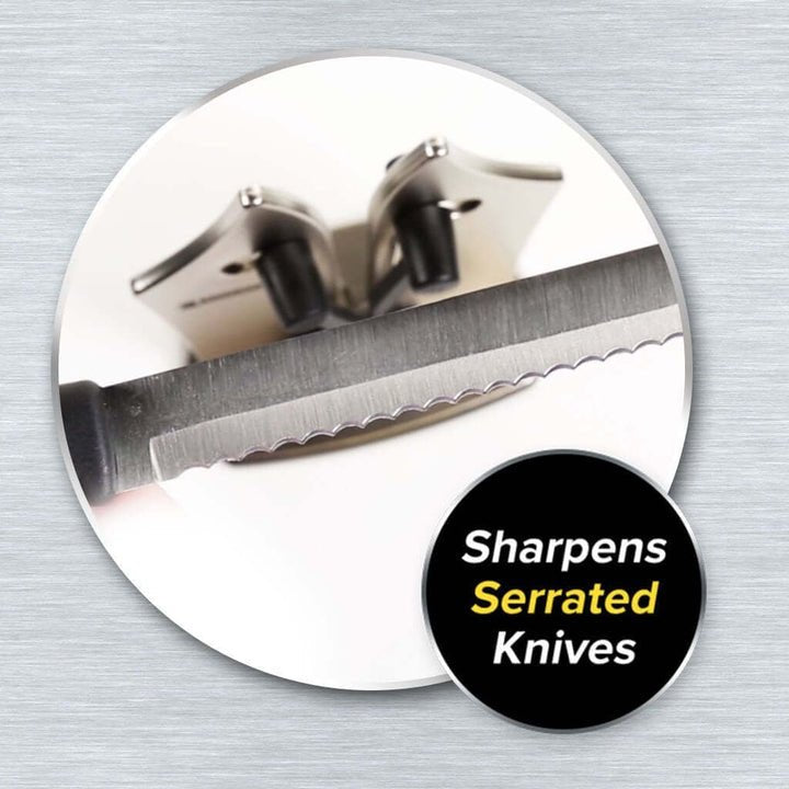 Precision Knife Sharpener - Effortless Razor-Sharp Blades for All Knives