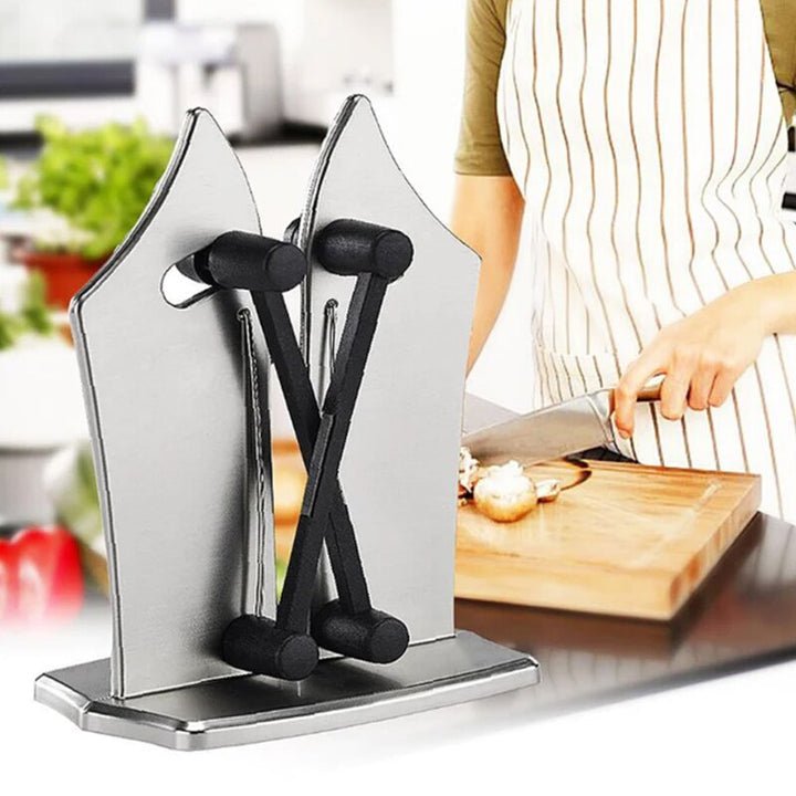 Precision Knife Sharpener - Effortless Razor-Sharp Blades for All Knives