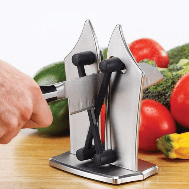 Precision Knife Sharpener - Effortless Razor-Sharp Blades for All Knives