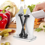 Precision Knife Sharpener - Effortless Razor-Sharp Blades for All Knives
