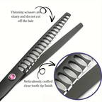 SNIPPAW – Professional Pet Grooming Scissors Set for Safe & Precise Fur Care