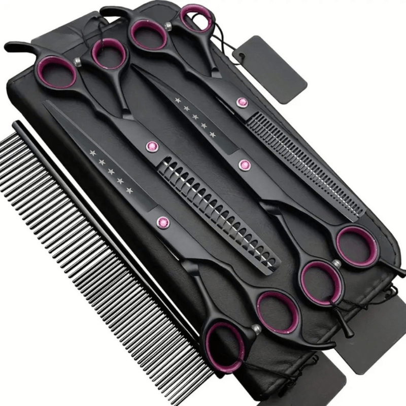 SNIPPAW – Professional Pet Grooming Scissors Set for Safe & Precise Fur Care