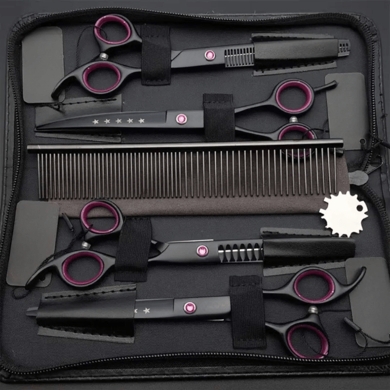 SNIPPAW – Professional Pet Grooming Scissors Set for Safe & Precise Fur Care