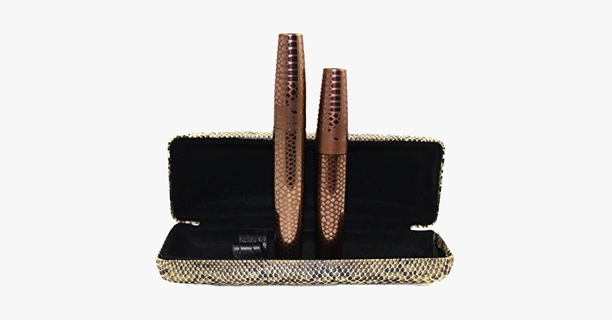 Waterproof Mascara with Snake Print Box - Bring Your Lashes to Luxurious Lengths