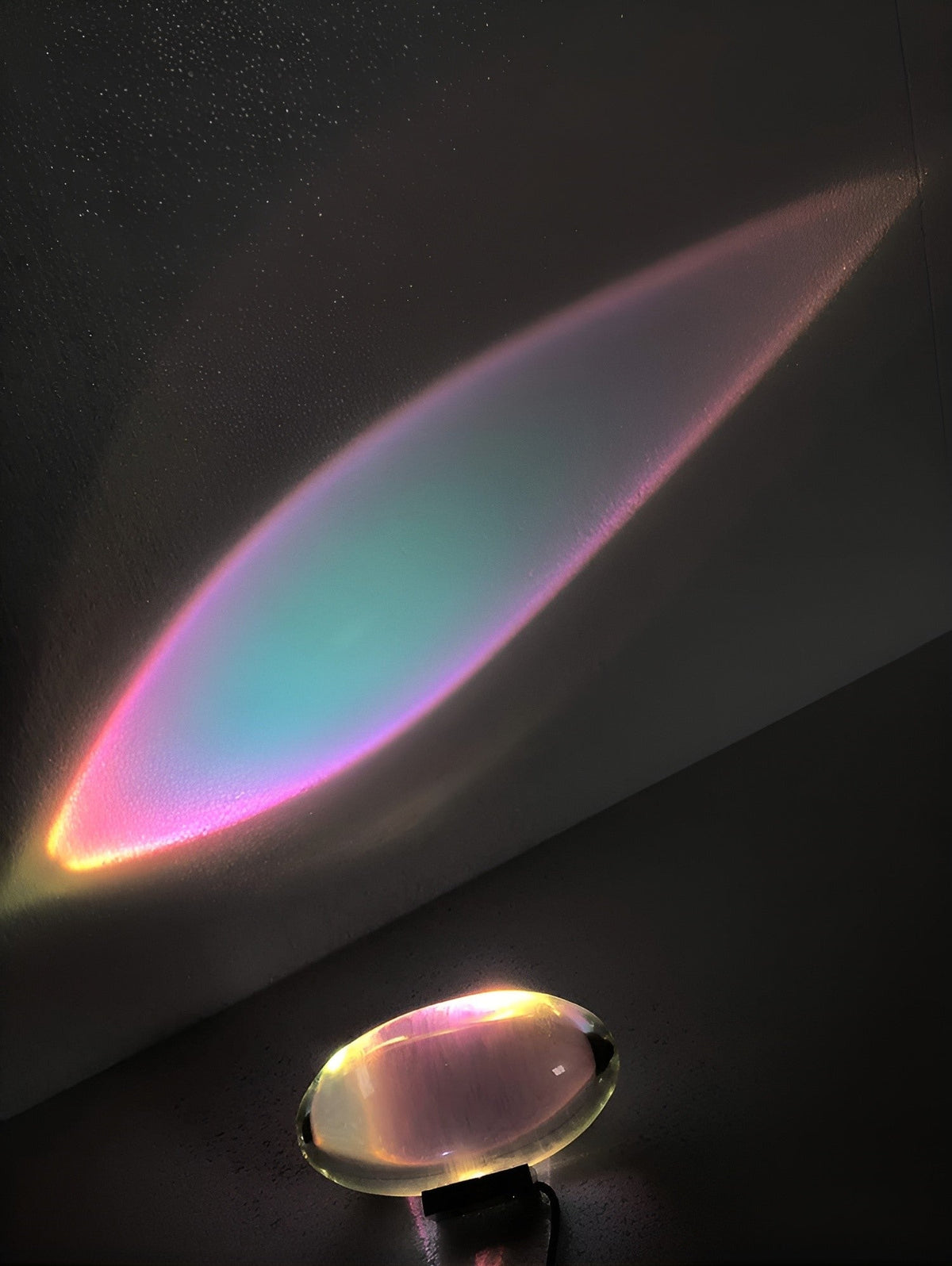 Prismatic Projector Lamp with LED – Lunara