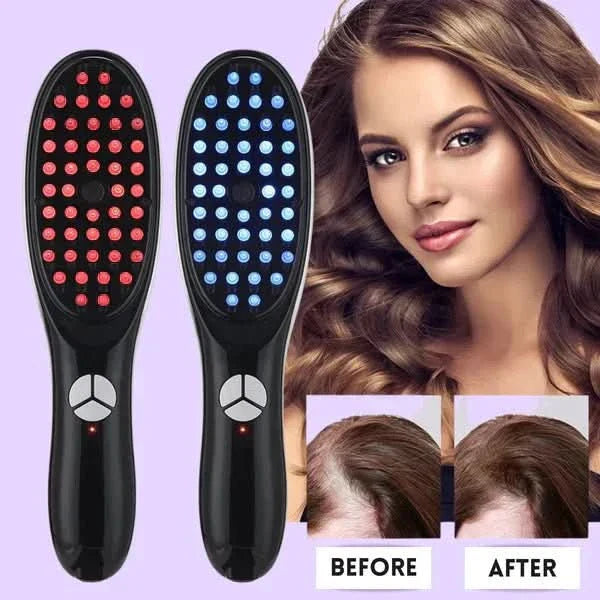 5-in-1 hair comb with massage & light therapy for healthier hair