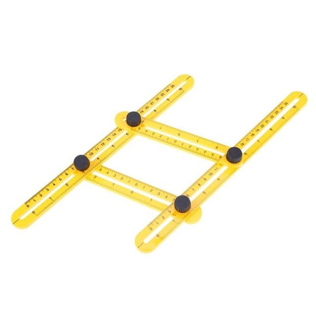 Multi-Functional Four Folding Angle Measuring Tool