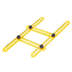 Multi-Functional Four Folding Angle Measuring Tool