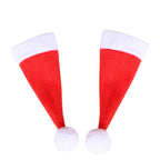 Santa Hat Cutlery Pocket