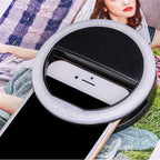 LED Ring Flash Mobile Camera Light