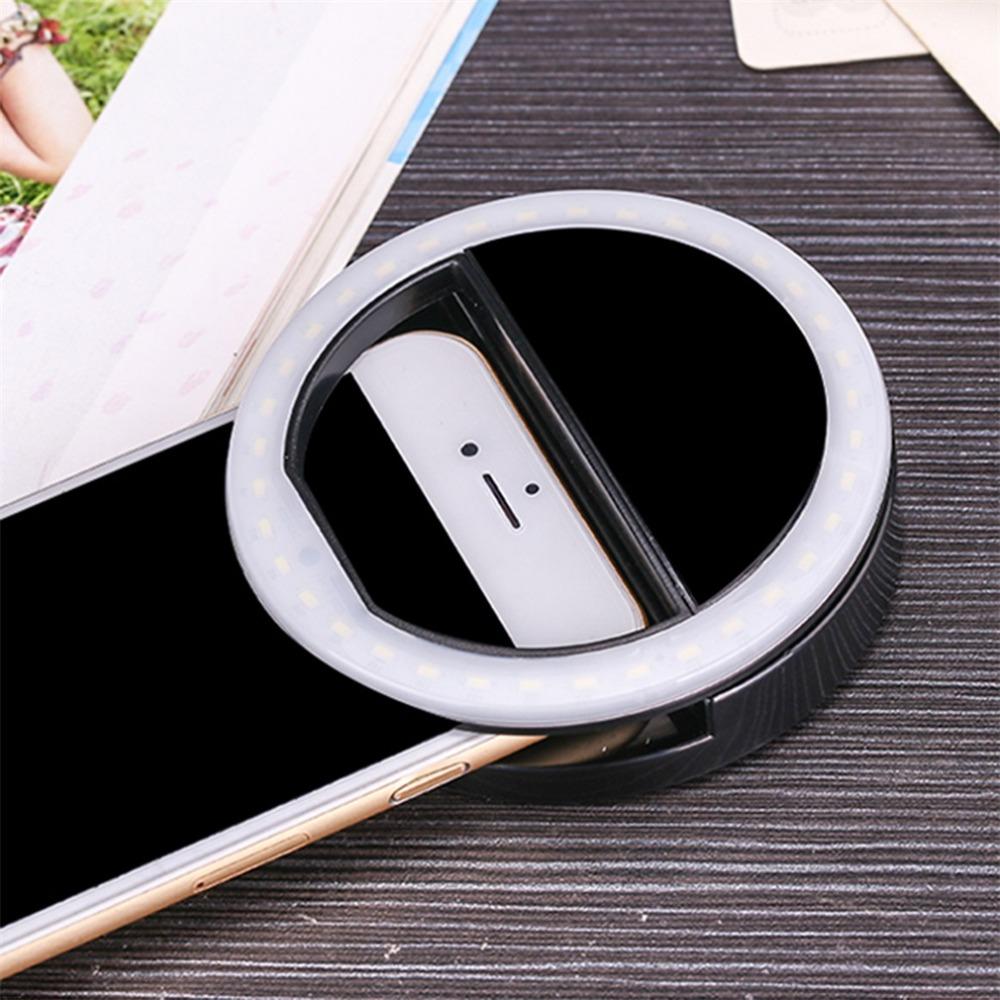 LED Ring Flash Mobile Camera Light