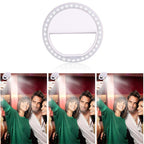 LED Ring Flash Mobile Camera Light