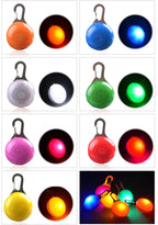 LED Flash Dog Collar Pendant
