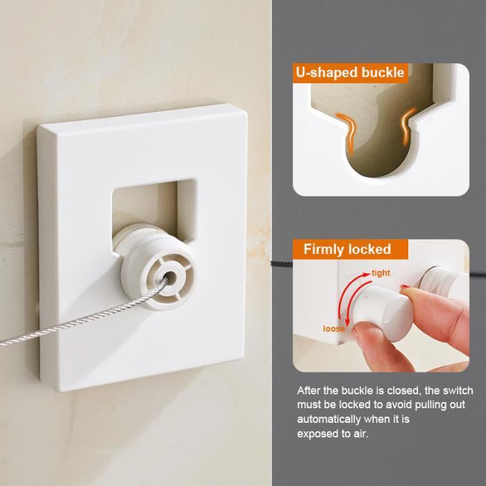 Retractable Stainless String Clothesline