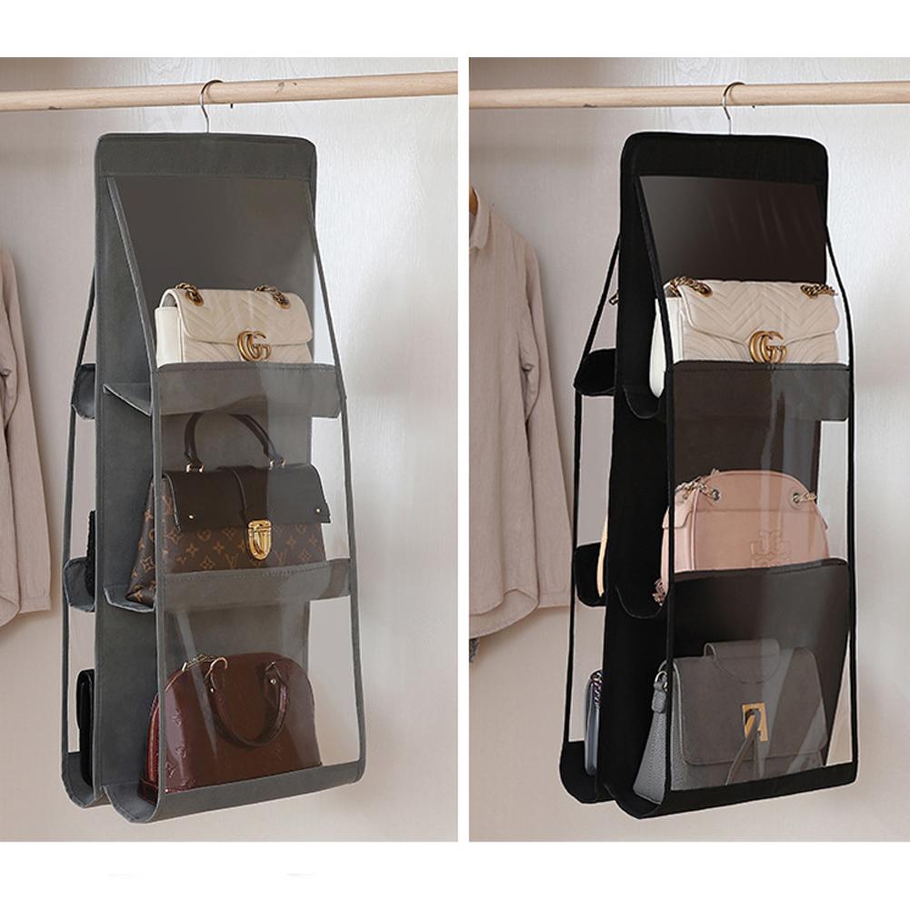 Multi Pocket Hanging Purse Organizer