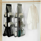 Multi Pocket Hanging Purse Organizer