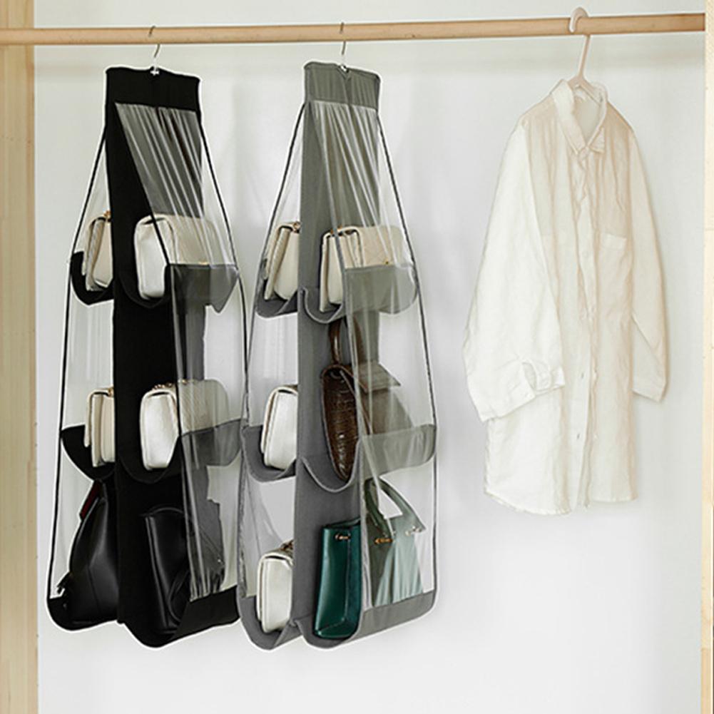 Multi Pocket Hanging Purse Organizer