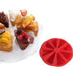 Marther - Individual Cake Slice Silicone Baking Mold