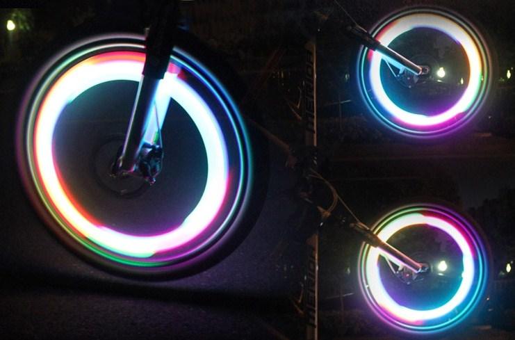 GloBike - LED Bicycle Wheel Light with Clip-On Installation