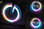 GloBike - LED Bicycle Wheel Light with Clip-On Installation