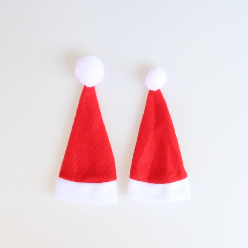 Santa Hat Cutlery Pocket