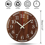 12 Inch Luminous Wall Clocks Home Decor Bedroom Decor