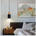 Designer Nordic Wood Base Pendant Lamp