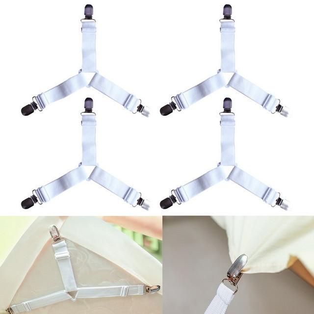 HoldTight - 4 Piece Elastic Bed Sheet Clips