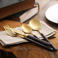 Hemingway Black/Gold Silverware