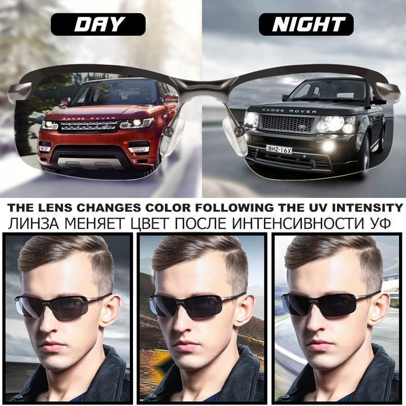Photochromic Sunglasses with Polarized Lenses
