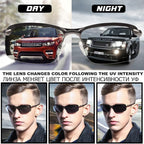 Photochromic Sunglasses with Polarized Lenses
