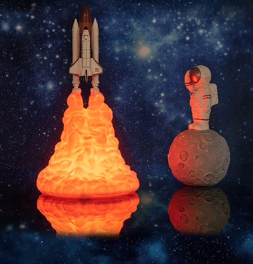 Rokit - 3D Space Shuttle Lamp