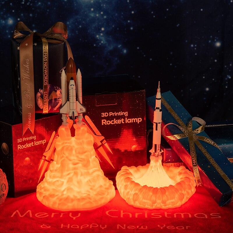 Rokit - 3D Space Shuttle Lamp