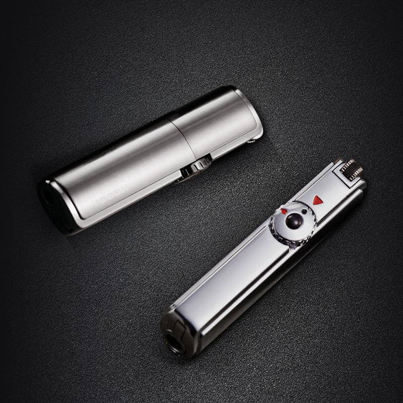 Powerful Windproof Triple Jet Torch Lighter with Triple Flames