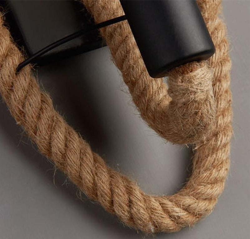Vintage Rope Wall Light