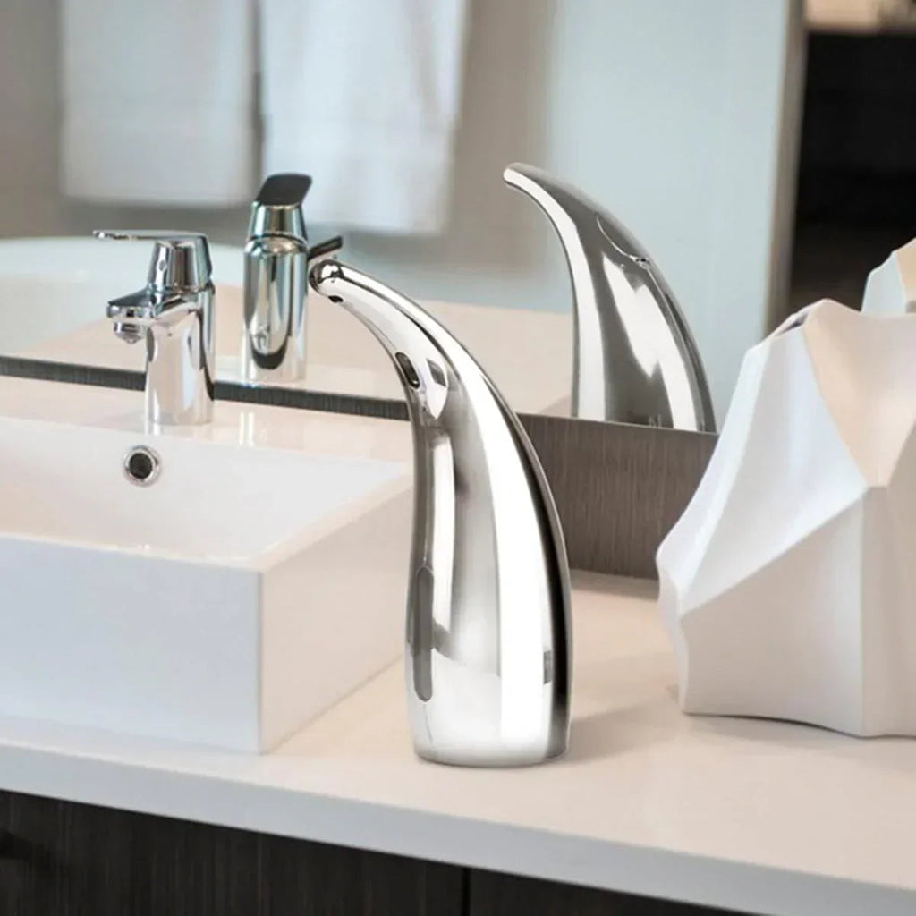 Automatic Soap Dispenser "HygiFlow" with Sensor and Modern Design