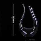 Handmade Crystal Unique Wine Decanter