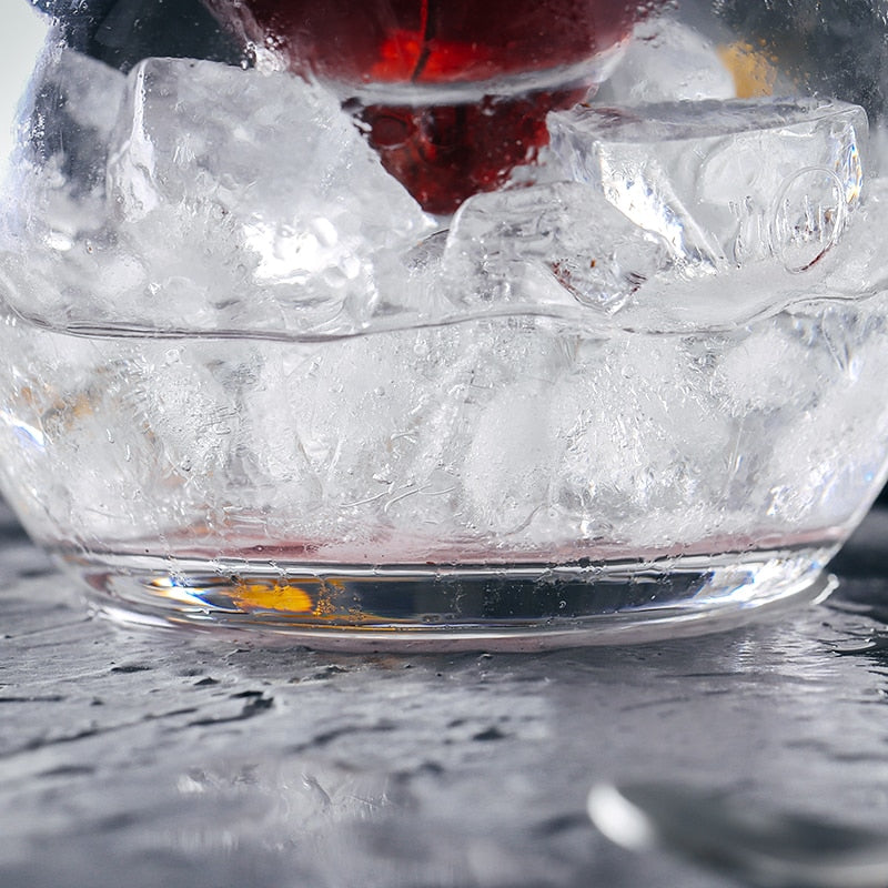 Crystal Iced Cone Cocktail Glass