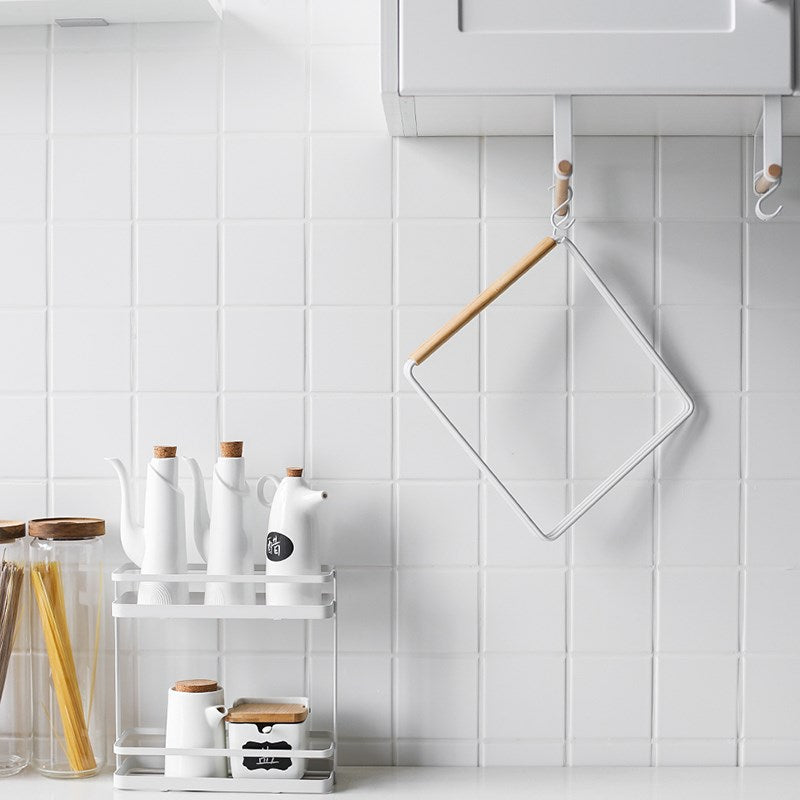 Modern kitchen towel holder